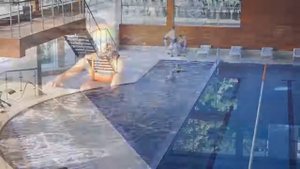 Крытый бассейн с морской водой в Геленджике