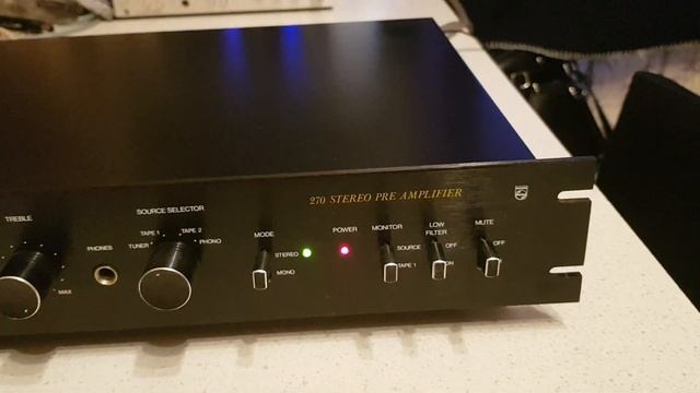 PHILIPS 270 pre amp смотреть онлайн