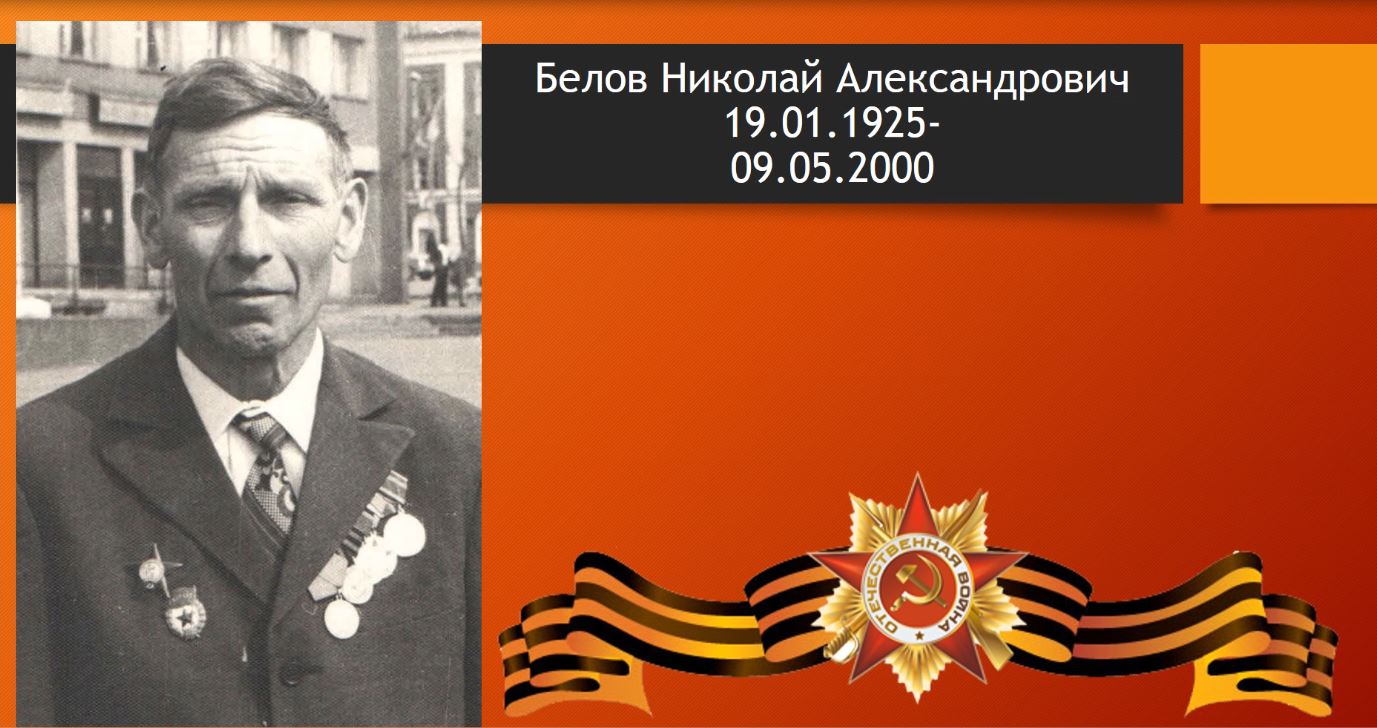 БЕЛОВ НИКОЛАЙ АЛЕКСАНДРОВИЧ