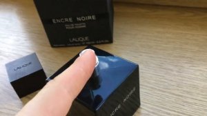 Lalique - Encre noire pour homme. Обзор.