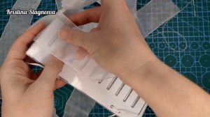 Пышный бант из органзы шириной 5 см. МК