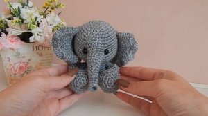 ♥♥ Слоник ♥ игрушка крючком ♥♥