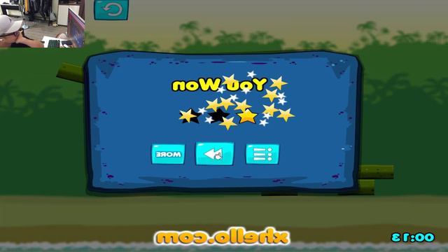 Angry Birds Kick Piggies - SQUARE RED BIRDS TRY TO KICK SQUARE PIGGIES FROM STELLA! смотреть онлайн