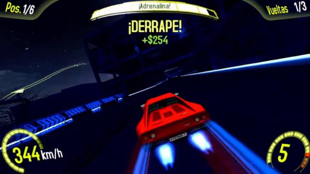 Asphalt Injection Ferrari 288 GTO Detroit PS Vita Gameplay смотреть онлайн