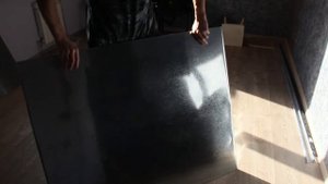 Маркерная и меловая магнитная доска своими руками