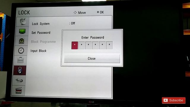How to Reset Password LG LED TV смотреть онлайн