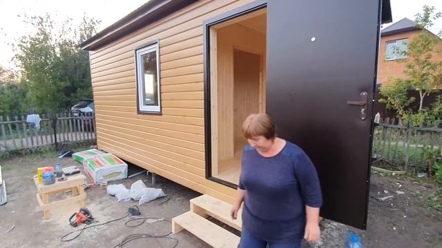 Дачный домик 3х6м от компании Лесное раздолье Омск