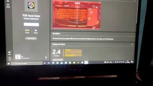 how to change keyboard light setting Asus tuf gaming f15 step by step