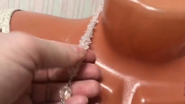 Переделка украшений для Натальи. Часть вторая. Мои примеры работы с каменной крошкой. смотреть онлайн