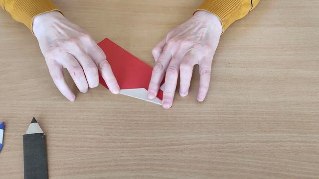 Мастер-класс «Закладка-карандаш»