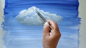 Мастер-класс по рисованию «Облака»