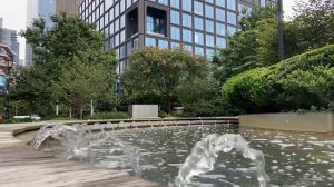 Hudson Yards - fountains