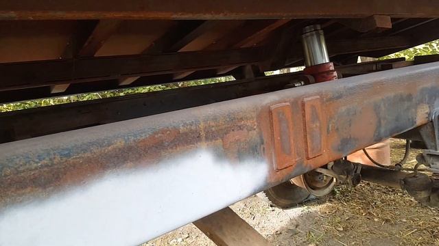 Подготовка прицепа к покраске смотреть онлайн