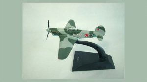 Як-9 (YAK - 9) "Легендарные самолеты"  масштабная модель.