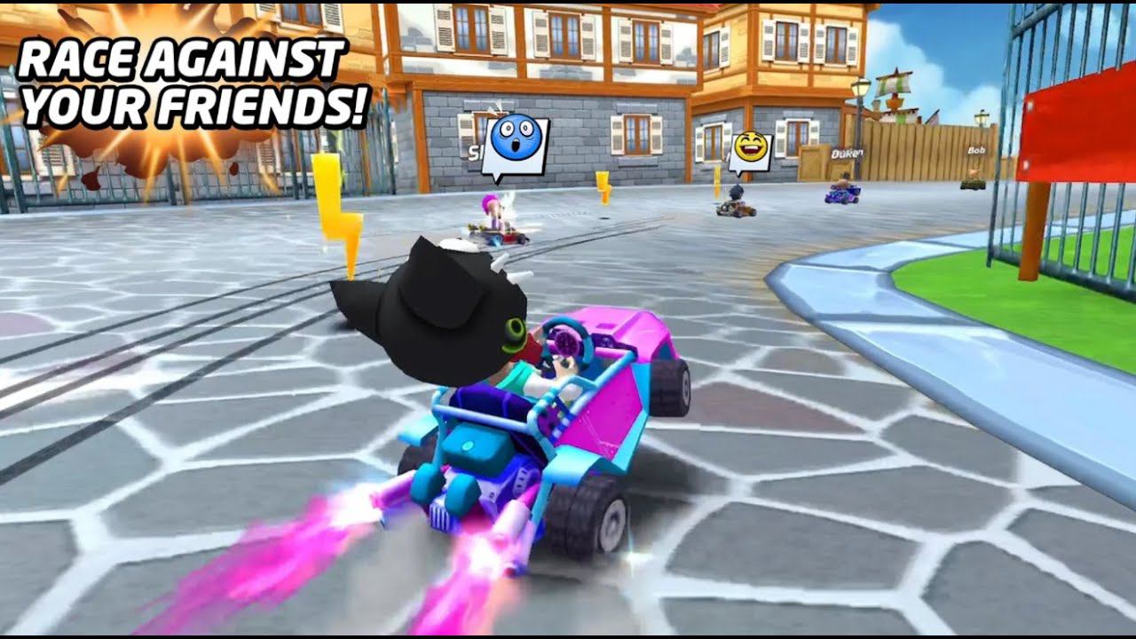 Boom Karts - adventure mode - city circuits full