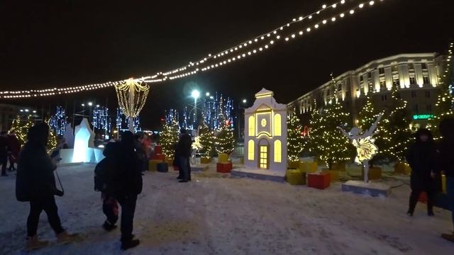 Новогодняя Площадь Ленина. Снежная королева. New Year's Lenin Square. The Snow Queen смотреть онлайн