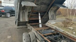Nissan Atlas самосвал. Делаем гидравлику. Компрессор кондиционера вместо НШ-10