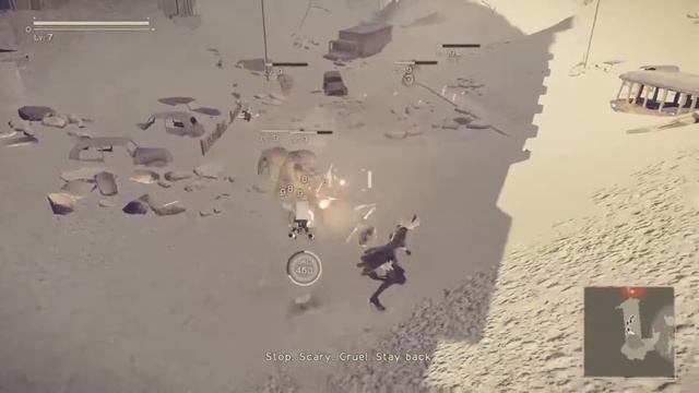 Let's Play Nier Automata (3) -- A Desert Fight смотреть онлайн