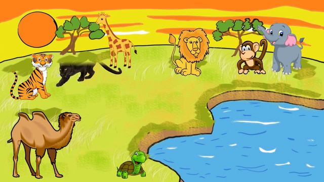 Animals. Part 2. Учим слова про животных. Часть 2. Уроки английского. // #УчуАнглийский