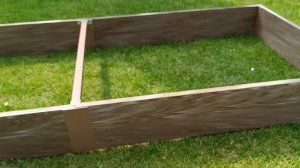 Грядка из ПВХ доски: 2*0,75*0,18м - Gryadka iz PVH doski