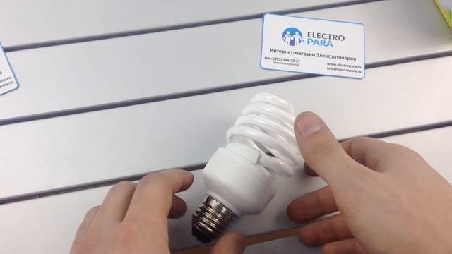 OSRAM DULUX MICRO TWIST 24W/827 E27, обзор энергосберегающей лампы смотреть онлайн