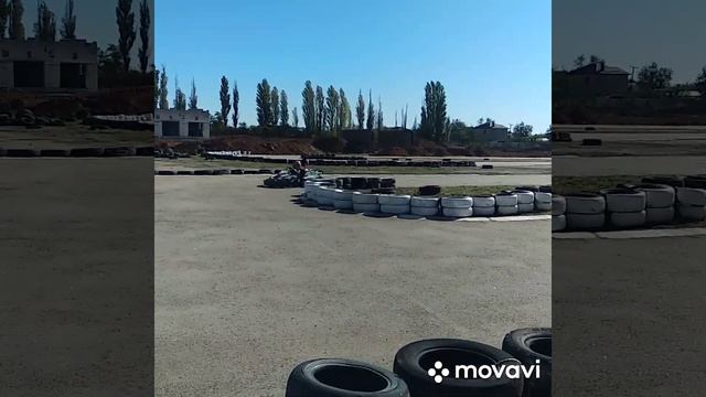Картинг тренировка.