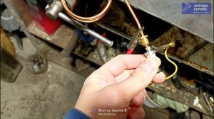 Ремонт газовых обогревателей (пушек). Диагностика термопары