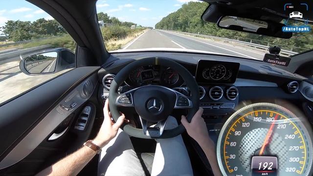 Mercedes AMG GLC 63 S 510HP | AUTOBAHN POV 280km/h TOP SPEED by AutoTopNL смотреть онлайн