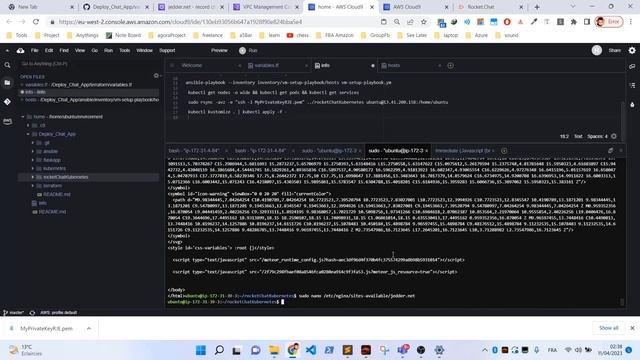 Deploying Application on Kubernetes with AWS, Terraform, and Ansible Part 2 смотреть онлайн