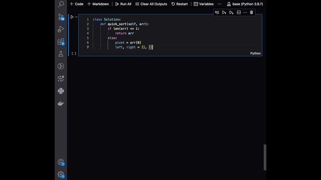 Easiest Ways To Sort Array | Quick Sort | Python | Data Structures and Algorithms