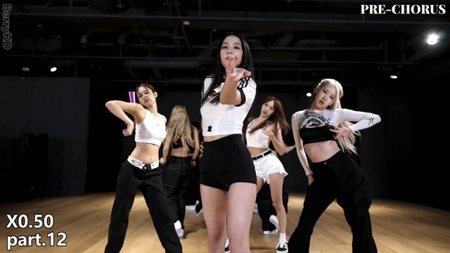 BLACKPINK 「PINK VENOM」 Dance Practice Mirror Tutorial (SLOWED)