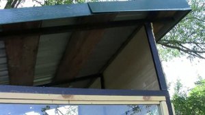 Строительство беседки из металлопрофиля. Бюджетная простая технология.