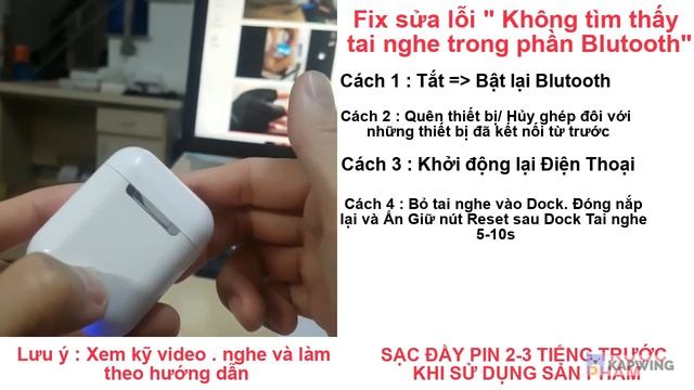 Fix Sửa lỗi Không tìm thấy thiết bị, kết nối lỗi tai nghe trong phần Blutooth cho tai nghe смотреть онлайн