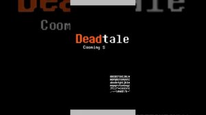 Deadtale Poster Fan-Made