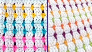 Узор Цветные точки