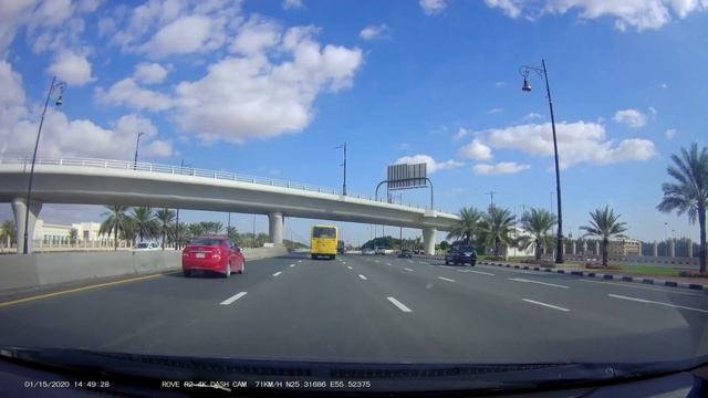 SHARJAH INTERNATIONAL AIRPORT ROAD[4K] VIDEOS AJMAN TO SHARJAH смотреть онлайн