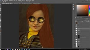 Рисуем волосы на графическом планшете