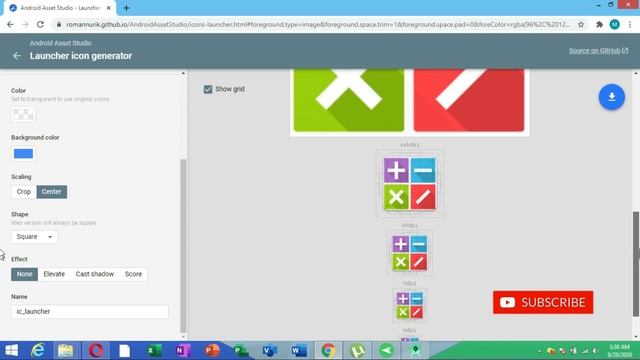 [In Detail]Generate Launcher App Icon and Set Icon Using Android Studio| Change app Icon[URDU|HINDI смотреть онлайн