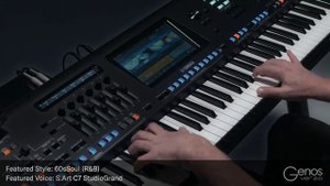 DEMO YAMAHA GENOS Martin Harris
