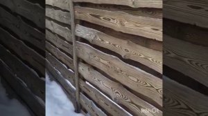 Забор из обожженного горбыля! Получилось интересно.Огромная просьба подписаться!Сделаем его вместе)