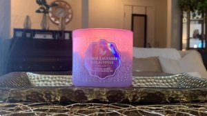 Bath & Body Works | Dried Lavender Eucalyptus | Candle Review | Online Exclusive | Spring 2021 💜