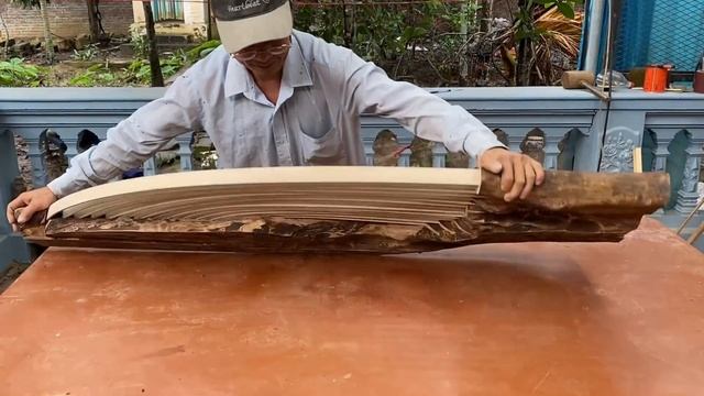 Amazing Extremely Creative Woodworking Idea From Discarded Wood // Build Outdoor Table For Garden смотреть онлайн