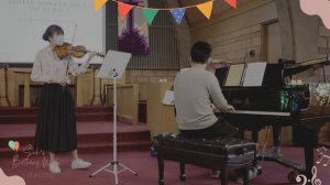 [HDR] Beethoven Violin Sonata No.7, Op.30 No.2 - Suki's Birthday Recital LIVE