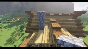 как построить БАНЮ в майнкрафте