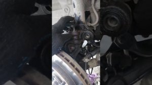 Замена подшипников поворотного кулака Nissan primera p12