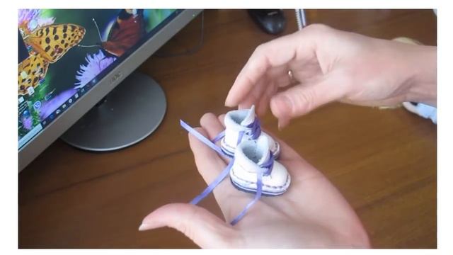 Ботиночки для куклы смотреть онлайн