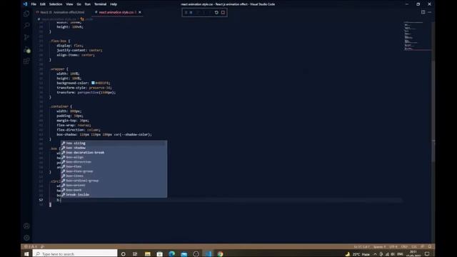 How to make React js logo using HTML/CSS | Rotating in 360deg animation #No_Limit_Code