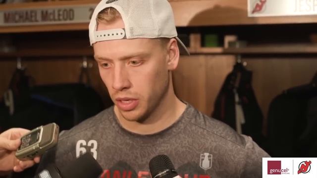 Devils reflect on Game 2 loss and look ahead to Game 3 at MSG | NEW JERSEY DEVILS смотреть онлайн