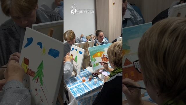 Как творческая атмосфера помогает проявить потенциал художника у взрослых и детей.