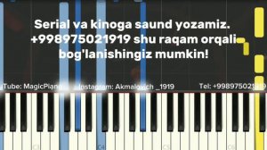 Shoxruxbek Ergashev - Kambag'al deyishsa chidab turolsam Karaoke 🎤 Tekst (Lyrics) #magicpiano